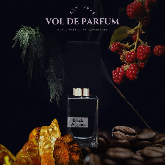 Nasomatto Black Afgano — decant — grafika Vol de Parfum